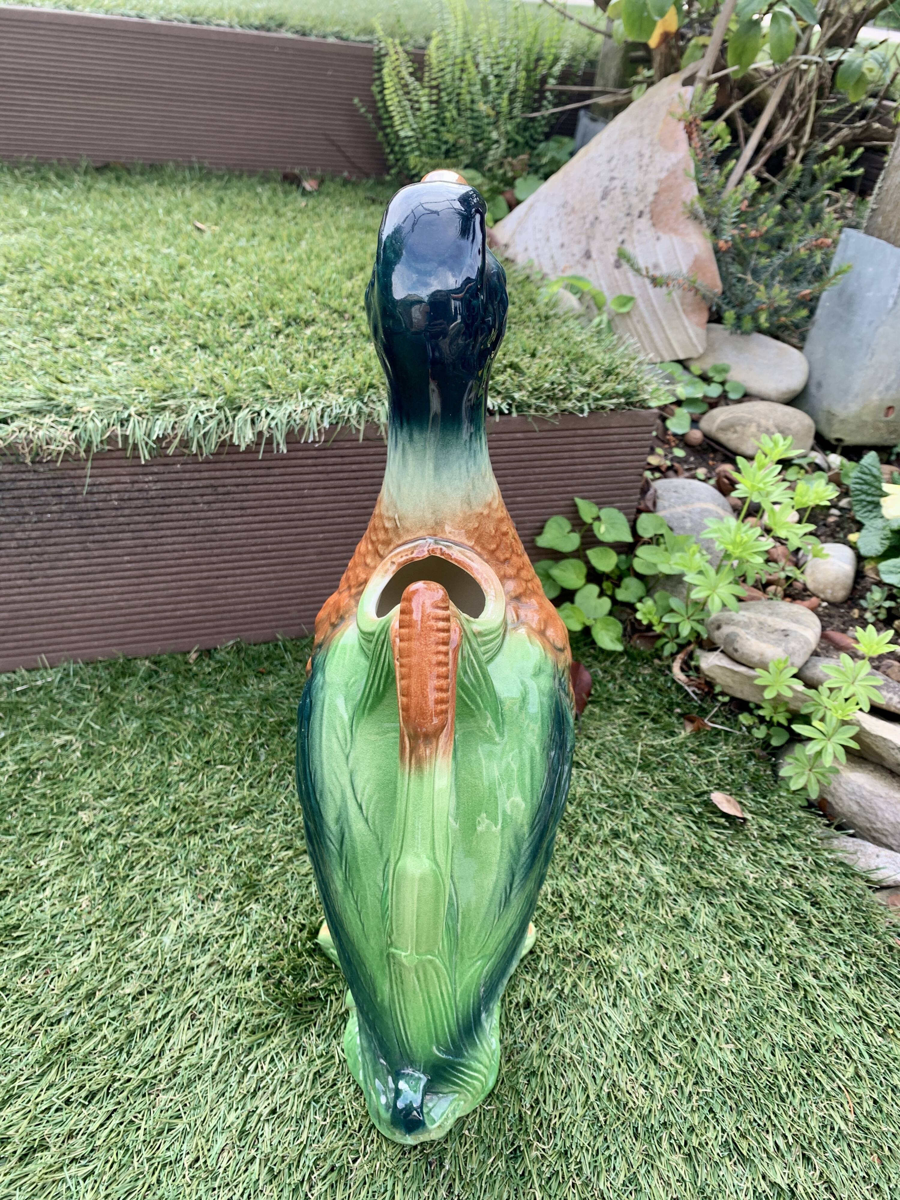 Duck pitcher in slurry St Clement