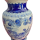 stoneware vase from Betschdorf signed Bella kitsch