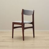 Ensemble de quatre chaises en acajou, design danois, années 1970