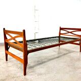 Foldable cross bed, one person, 1950s