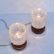 A pair of bedside lamps, brusel style, Pokrok Žilina, Czechoslovakia, 1960s