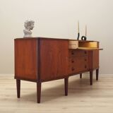 Buffet en teck, design danois, années 60, production : Danemark