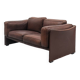 Canapé deux places Cassina 405 Duc par Mario Bellini années 1970
