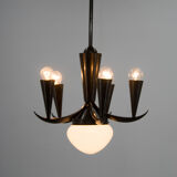 Cubistic Chandelier by IAS, 1910s
