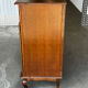Vintage solid oak furniture for a vinyl turntable.