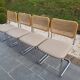 Set de 4 chaises vintage design Marcel Breuer