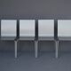 Chaises de salle à manger minimalistes Slim Shell par Arik Levy pour Ligne Roset, années 2000