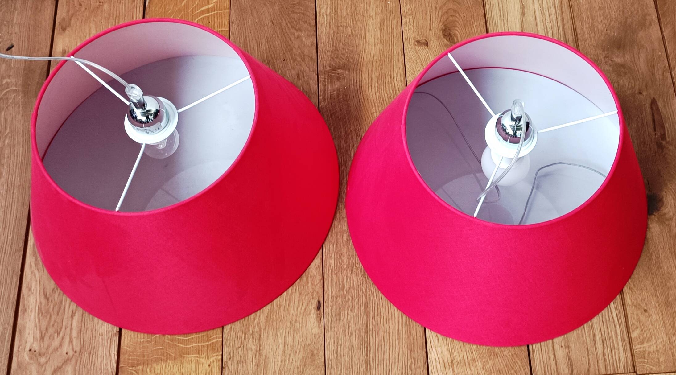 Pair of Modo designer pendant lights