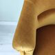 Vintage ochre armchair