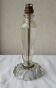 Glass lamp base