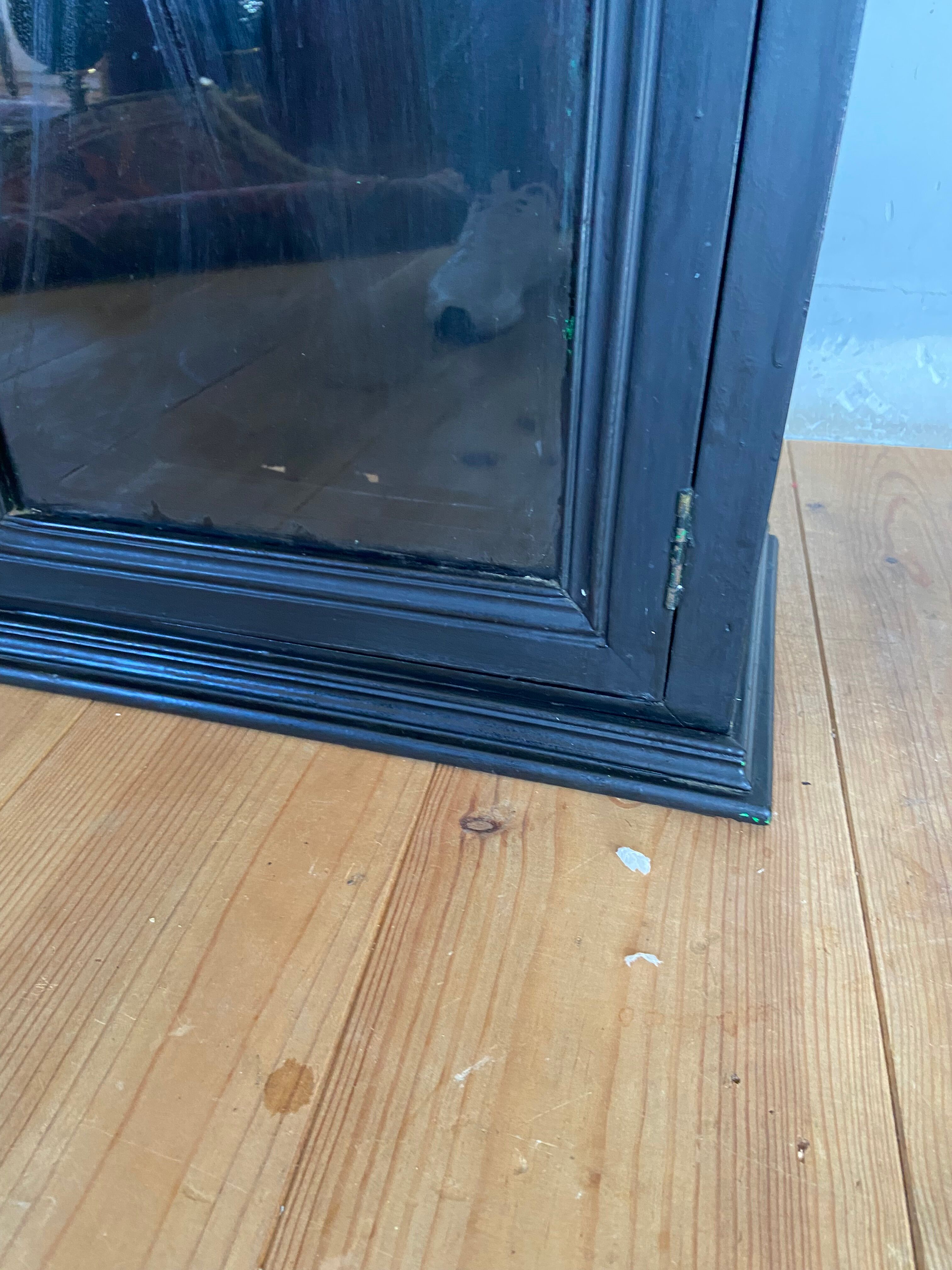 Black antique medicine cabinet