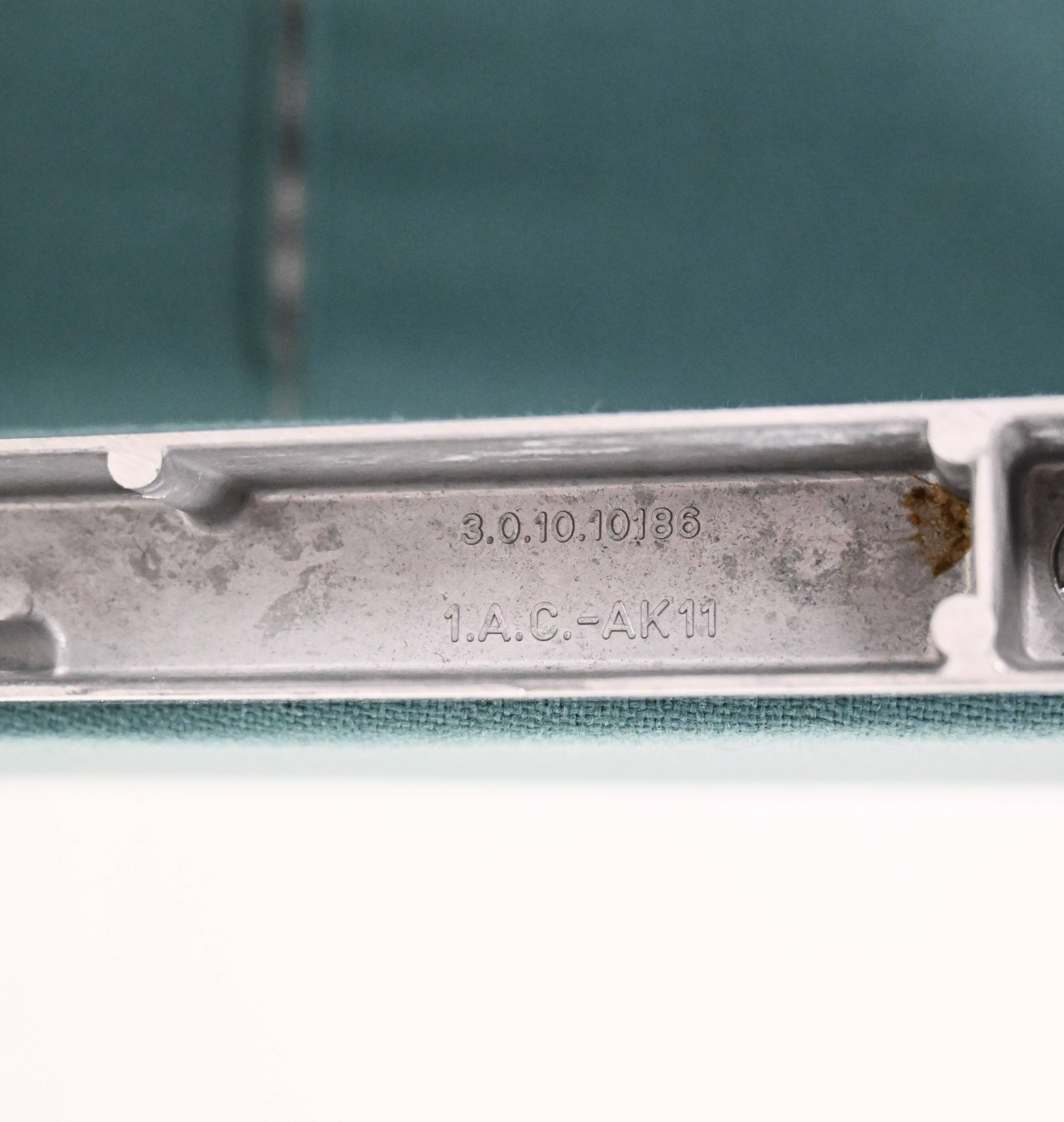 Armchairs + Alky table by Giancarlo Piretti for Anonima Castelli, years.