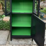 Buffet parisien vitré noir art déco 1930