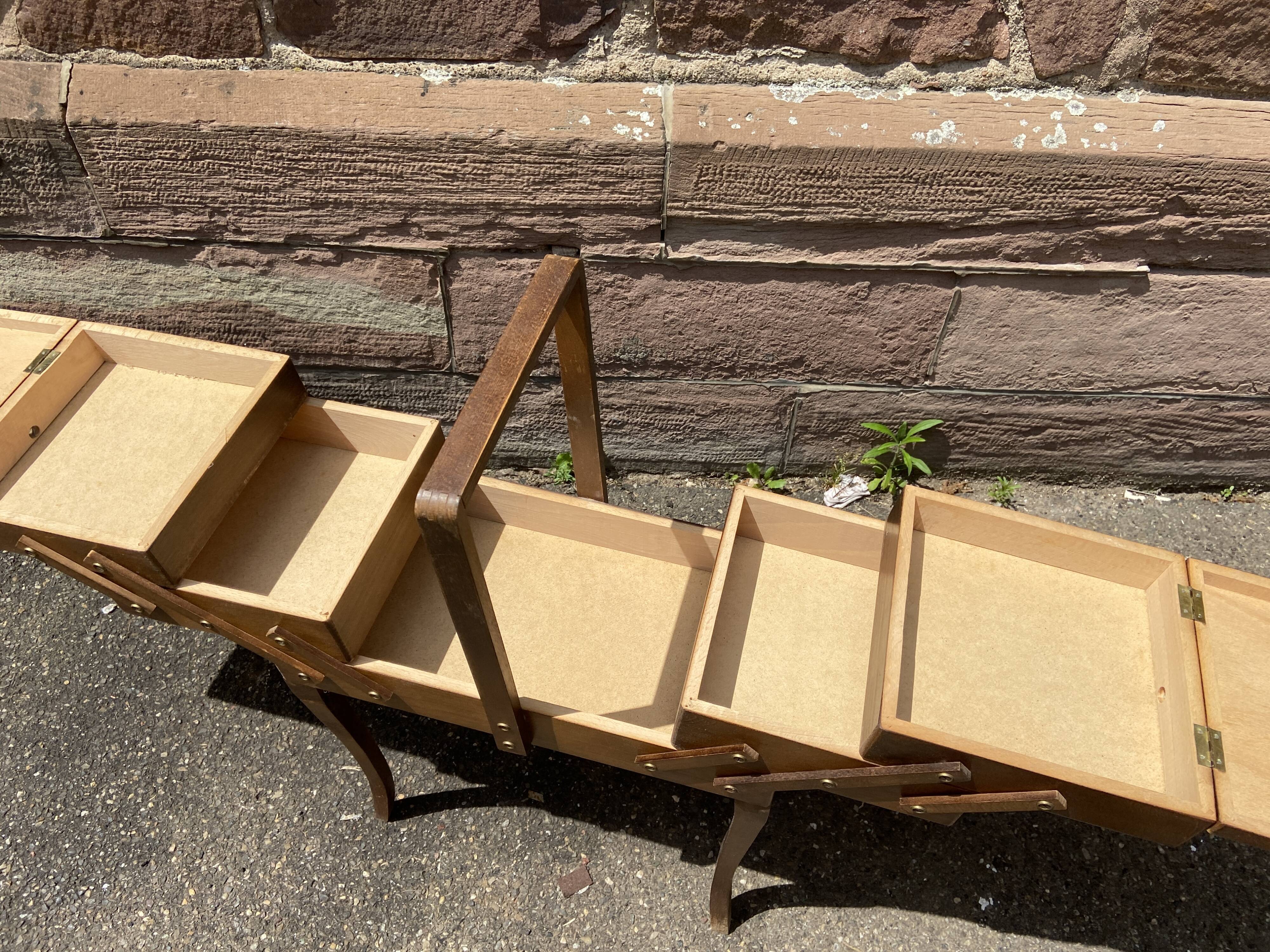Vintage sewing basket