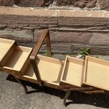 Vintage sewing basket