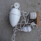Porcelain hanging lamp