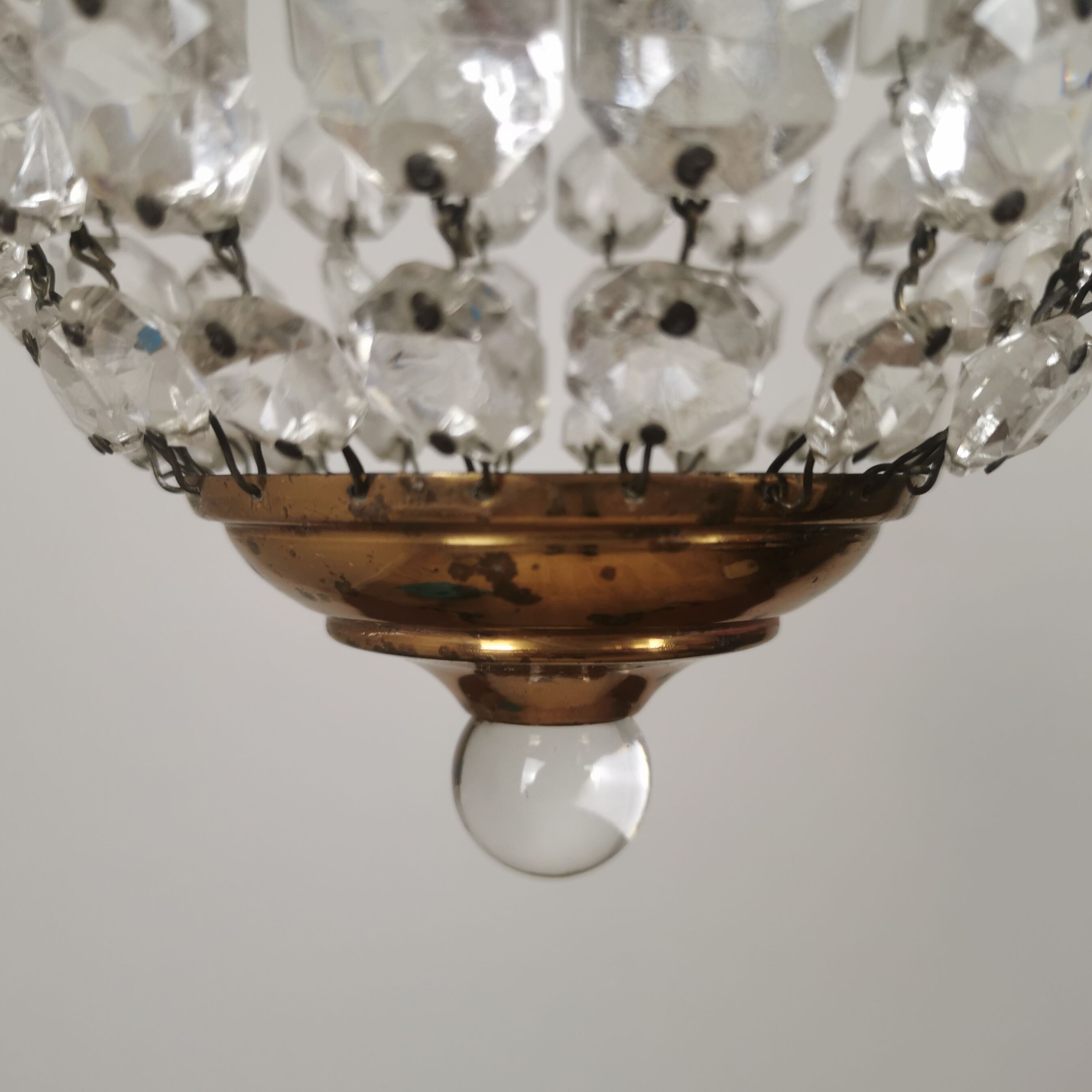 Chandelier with tassels