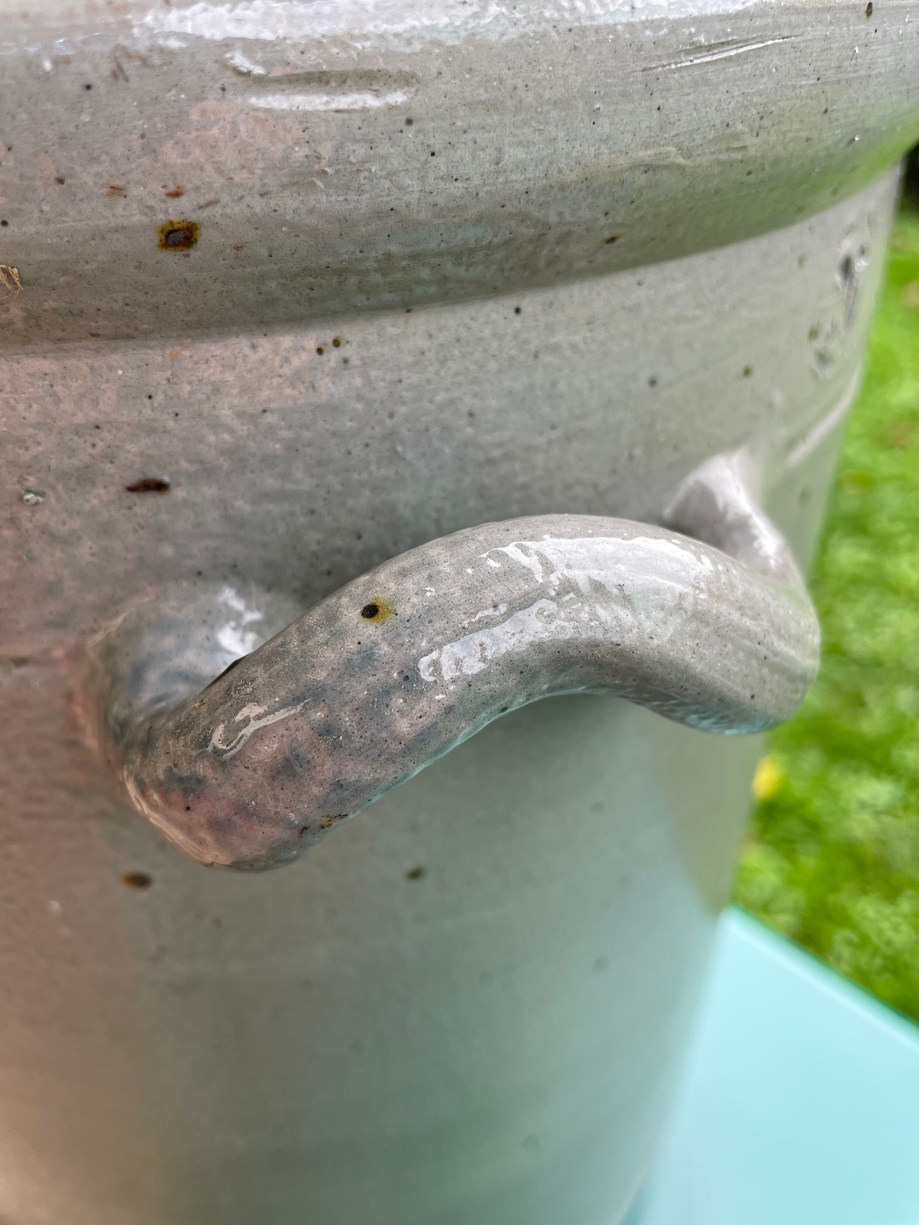 Sauerkraut stoneware pot