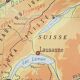 Editions Rossignol map - Massif Central & Jura (90 x 75cm)