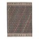 Vintage Turkish kilim, handwoven, 115x153 cm.