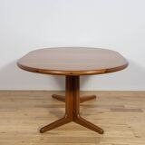 Mid-Century Teak Extendable Dining Table, Denmark, 1960s