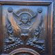 Armoire bretonne du pays de Léon du 19 ème siècle