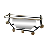Wall coat rack