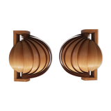 Pair of sconces by Translandia, Denmark 1960