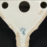 Saxony, pair of porcelain wall consoles, Art Deco period