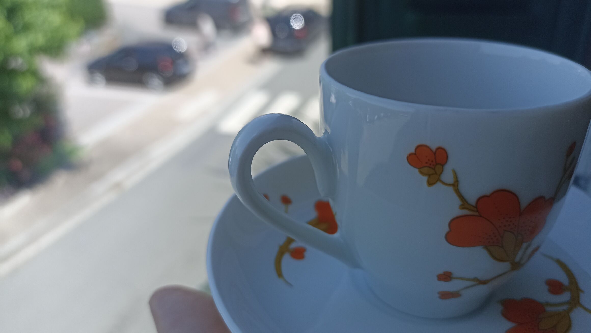 9 espresso cups Scherzer Bavaria - Bavarian porcelain 70s