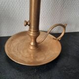 Push-button candle holder