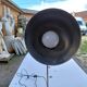 Industrial metal lamp, 2 arms