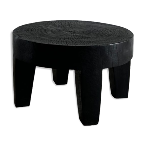 Coffee table en bois - noir