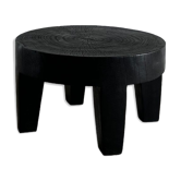 Coffee table in solid wood monoxyl black