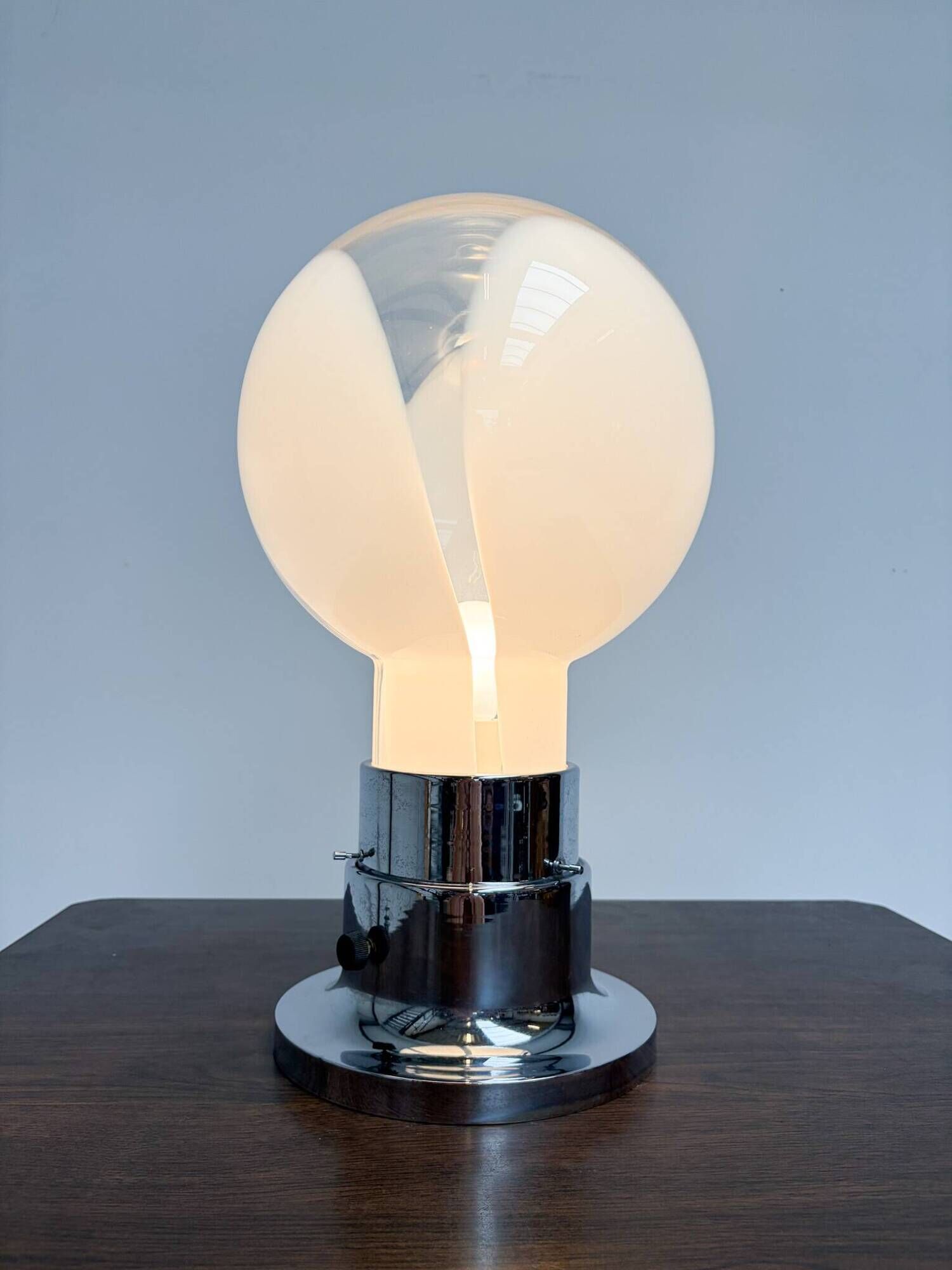Italian Murano glass lamp 52 cm, 1970s