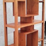 Furniture library and/or presentation, storage, exotic wood