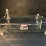 David Lange double-plated coffee table