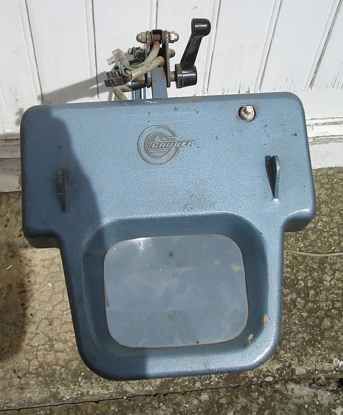 Lamp loupe workshop articulated Gruber years 60