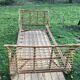 Rattan basket bed
