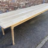 Very large 380 cm fir farmhouse table