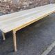 Très grande table de ferme 380 cm en sapin