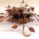Ceiling lamp or wall lamp Maison Banci gilded metal and Murano glass