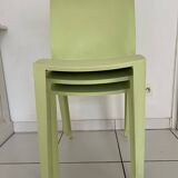 CHAISES SLICK-SLICK PHILIPPE STARCK  LOT DE 3