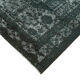 Tapis oriental contemporain noué à la main des années 1980 158 cm x 276 cm tapis noir