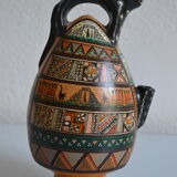 ceramic pitcher from Cusco, Peru