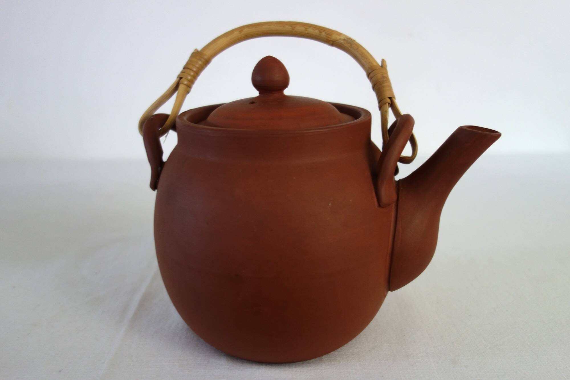 Vintage China terracotta tea service