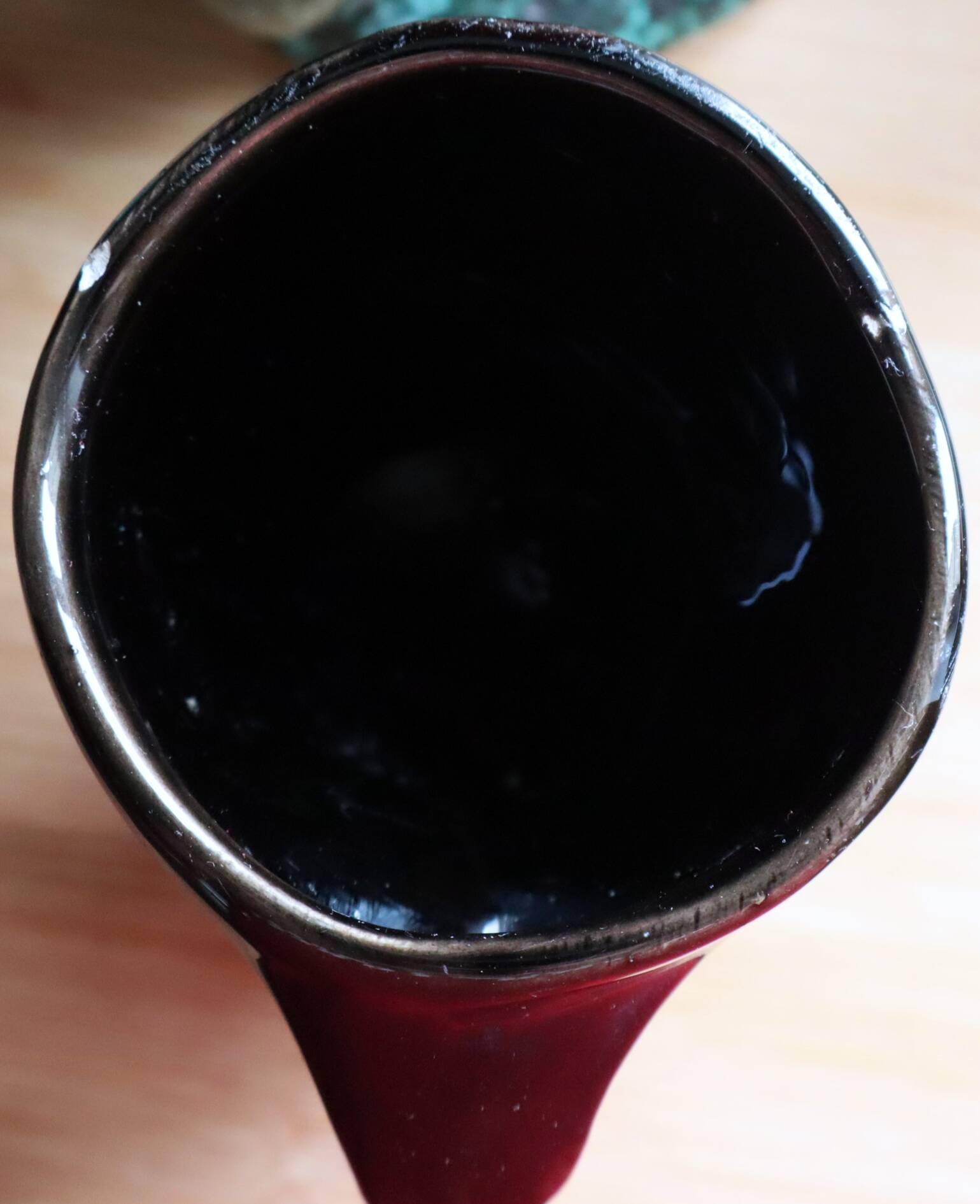 Brutalist drink service in volcanic ceramic Fat Lava (H25 cm) - 5