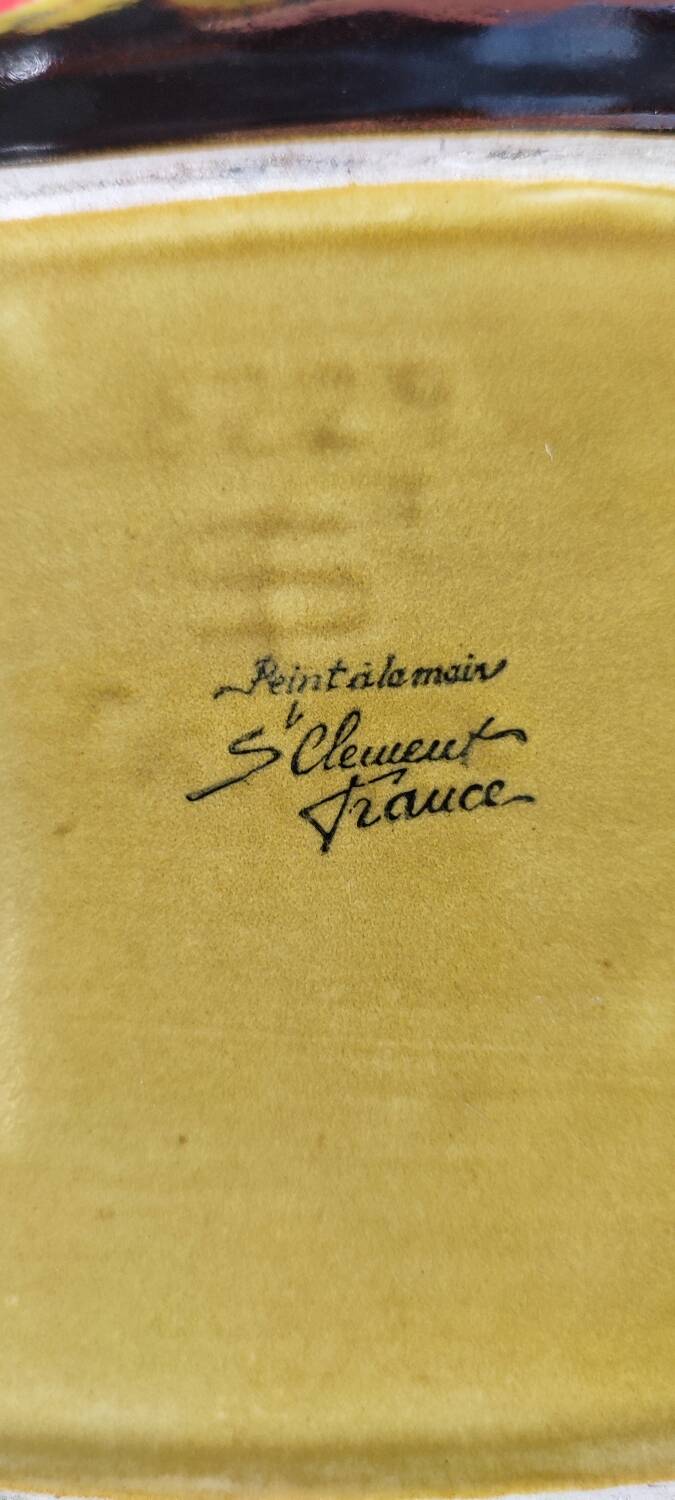 Large Saint Clément cup from the 50s