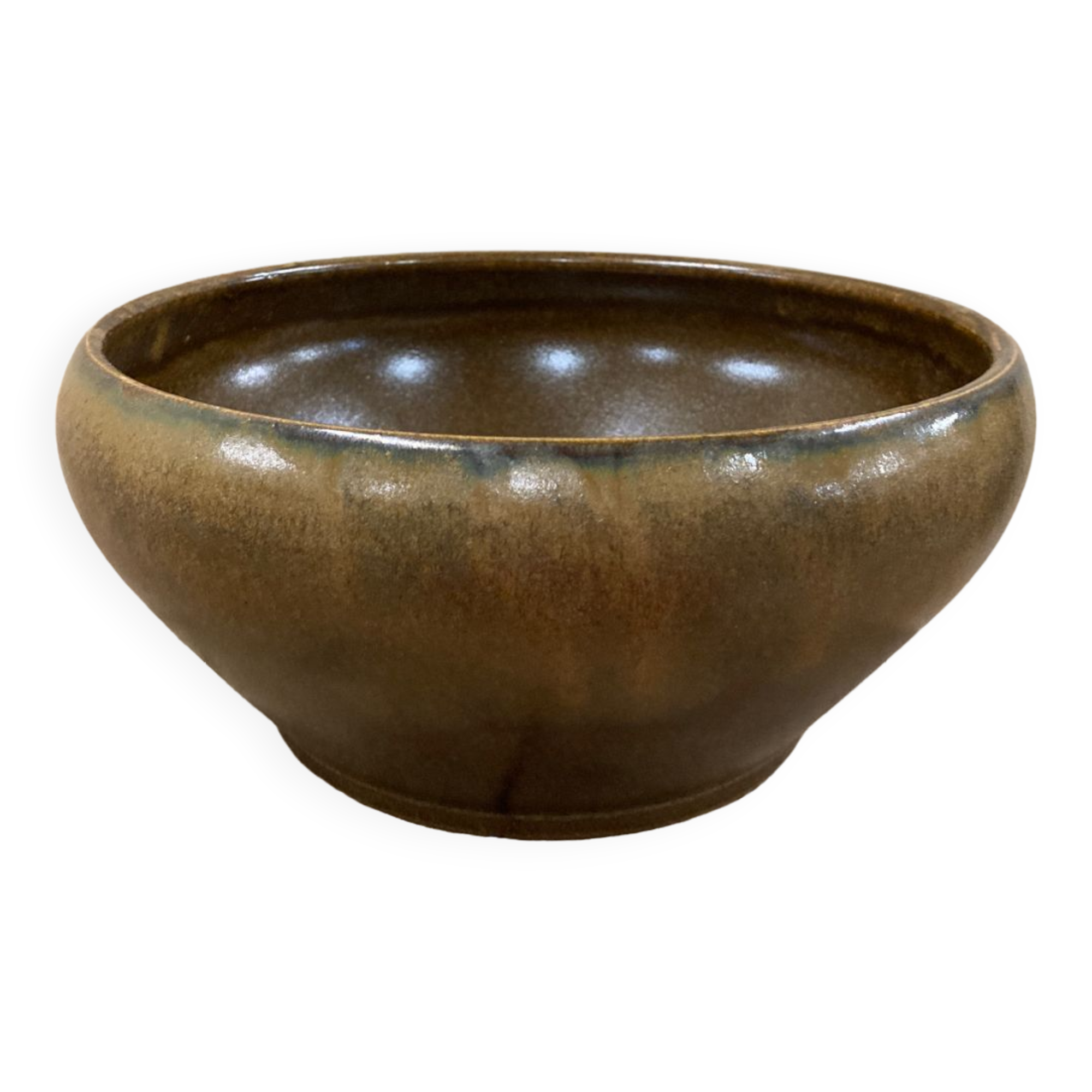 Digoin stoneware salad bowl