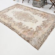 5x9 Rug For Living Room Brown Vintage Rug, 170x272Cm SK 5105
